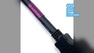 كابل تمديد HDMI 4K 8K بسرعة 18 جيجابت في الثانية و48 جيجابت في الثانية
