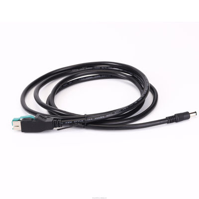 1M-5M 12V PoweredUSB كابل 2X4P 12V إلى السلك الأسلاك DC
