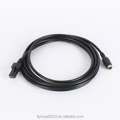 2X4P إلى 4P Din كابل طابعة USB 24V 12V مجموعة كابل USB تعمل بالطاقة