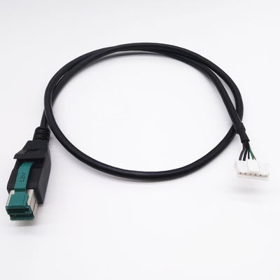 طابعة أجهزة البريد الإلكتروني 12V 24V مدعومة بجهاز USB ذكر JST