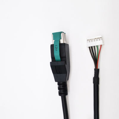 6A شحن سريع 12 فولت 24 فولت مشغلة كابل USB ذكر إلى JST