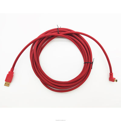 USB 2.0 USB ذكر إلى الزاوية اليمنى كابل Micro USB كابل شحن سريع