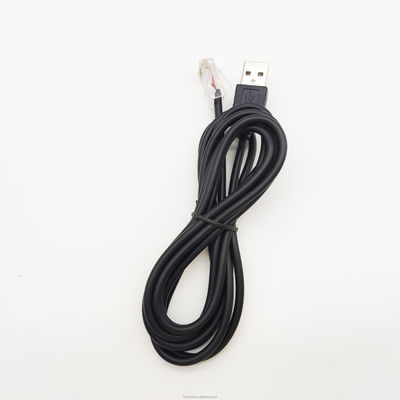 USB A Male إلى RJ12 شحن سريع كابلات USB 2.0 للطابعة معدات POS