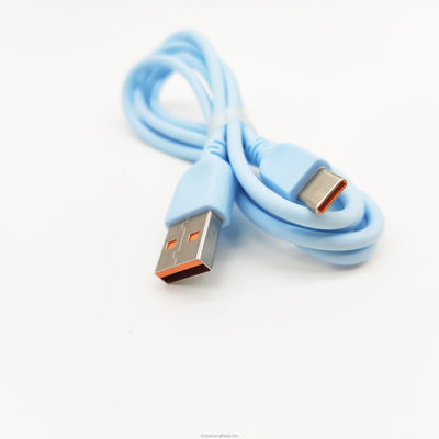 شعار ملون مخصص شحن سريع كابل USB C كابل ذكر USB A إلى نوع C كابل