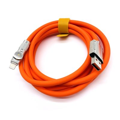 نوع A الذكور إلى إضاءة كابلات USB للهاتف المحمول كابل شحن سريع