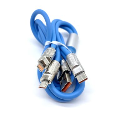 USB 3 في 1 شحن كابل بيانات 3A 5A شحن سريع